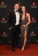 28 October 2022; Tadhg Morley of Kerry and Ciara Breathnach on arrival at the PwC All-Stars Awards 2022 at the Convention Centre in Dublin. Photo by David Fitzgerald/Sportsfile