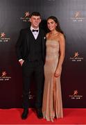 28 October 2022; Eoin Cody of Kilkenny and Niamh Ward on arrival at the PwC All-Stars Awards 2022 at the Convention Centre in Dublin. Photo by Brendan Moran/Sportsfile