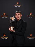 28 October 2022; David Clifford of Kerry with his PwC Player of the Year award at the PwC All-Stars Awards 2022 at the Convention Centre in Dublin. Photo by Sam Barnes/Sportsfile