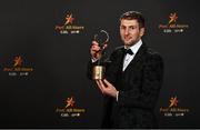 28 October 2022; Pádraic Mannion of Galway with his PwC All Star award at the PwC All-Stars Awards 2022 at the Convention Centre in Dublin. Photo by Sam Barnes/Sportsfile