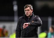 28 October 2022; Bohemians manager Declan Devine during the SSE Airtricity League Premier Division match between Dundalk and Bohemians at Casey's Field in Dundalk, Louth. Photo by Seb Daly/Sportsfile