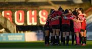 29 October 2022; The Bohemians squad before the SSE Airtricity Women's National League match between Bohemians and Athlone Town at Dalymount Park in Dublin. Photo by Tyler Miller/Sportsfile