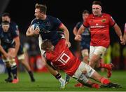 29 October 2022; Stewart Moore of Ulster is tackled by Jack Crowley of Munster during the United Rugby Championship match between Munster and Ulster at Thomond Park in Limerick. Photo by Harry Murphy/Sportsfile
