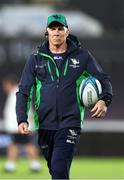 29 October 2022; Connacht head coach Andy Friend before the United Rugby Championship match between Ospreys and Connacht at Swansea.com Stadium in Swansea, Wales. Photo by Chris Fairweather/Sportsfile