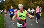 30 October 2022; Alan Scott, from Antrim, competes in the 2022 Irish Life Dublin Marathon. 25,000 runners took to the Fitzwilliam Square start line to participate in the 41st running of the Dublin Marathon after a two-year absence. Photo by David Fitzgerald/Sportsfile
