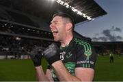 30 October 2022; Luke Connolly of Nemo Rangers celebrates after the Cork County Senior Club Football Championship Final match between Nemo Rangers and St Finbarr's at Páirc Ui Chaoimh in Cork.  Photo by Eóin Noonan/Sportsfile