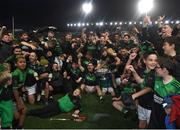 30 October 2022; Nemo Rangers players celebrate with the cup after the Cork County Senior Club Football Championship Final match between Nemo Rangers and St Finbarr's at Páirc Ui Chaoimh in Cork.  Photo by Eóin Noonan/Sportsfile