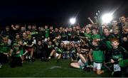 30 October 2022; Nemo Rangers players celebrate with the cup after the Cork County Senior Club Football Championship Final match between Nemo Rangers and St Finbarr's at Páirc Ui Chaoimh in Cork.  Photo by Eóin Noonan/Sportsfile