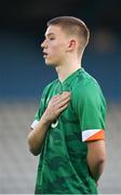 30 October 2022; James Roche of Ireland before the Victory Shield match between Republic of Ireland and Wales at the RSC in Waterford. Photo by Seb Daly/Sportsfile