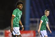 30 October 2022; Ike Orazi of Ireland during the Victory Shield match between Republic of Ireland and Wales at the RSC in Waterford. Photo by Seb Daly/Sportsfile