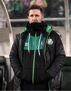 30 October 2022; Shamrock Rovers manager Stephen Bradley before the SSE Airtricity League Premier Division match between Shamrock Rovers and Derry City at Tallaght Stadium in Dublin. Photo by Stephen McCarthy/Sportsfile