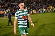 30 October 2022; Simon Power of Shamrock Rovers after the SSE Airtricity League Premier Division match between Shamrock Rovers and Derry City at Tallaght Stadium in Dublin. Photo by Ramsey Cardy/Sportsfile