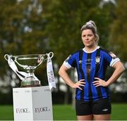 1 November 2022; Athlone Town captain Laurie Ryan in attendance during the EVOKE.ie FAI Women's Cup Semi-Finals media event at the FAI Headquarters in Dublin. Photo by David Fitzgerald/Sportsfile