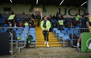 1 November 2022; Cheslin Kolbe arrives for South Africa rugby squad training at UCD in Dublin. Photo by Brendan Moran/Sportsfile