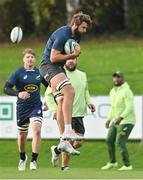 1 November 2022; Lood de Jager during South Africa rugby squad training at UCD in Dublin. Photo by Brendan Moran/Sportsfile