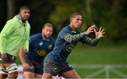 1 November 2022; Manie Libbok during South Africa rugby squad training at UCD in Dublin. Photo by Brendan Moran/Sportsfile