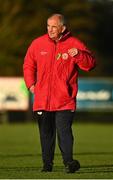 29 October 2022; Shelbourne manager Noel King during the SSE Airtricity Women's National League match between Wexford Youths and Shelbourne at Ferrycarrig Park in Wexford. Photo by Eóin Noonan/Sportsfile