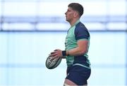 1 November 2022; Joe McCarthy during Ireland rugby squad training at IRFU High Performance Centre at the Sport Ireland Campus in Dublin. Photo by Brendan Moran/Sportsfile