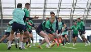 1 November 2022; Jamie Osborne during Ireland rugby squad training at IRFU High Performance Centre at the Sport Ireland Campus in Dublin. Photo by Brendan Moran/Sportsfile