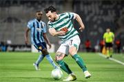 3 November 2022; Richie Towell of Shamrock Rovers in action during the UEFA Europa Conference League Group F match between Djurgården and Shamrock Rovers at Tele2 Arena in Stockholm, Sweden. Photo by Jesper Zerman/Sportsfile