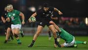 4 November 2022; AJ Lam of All Blacks is tackled by Jacob Stockdale of Ireland during the match between Ireland A and All Blacks XV at RDS Arena in Dublin. Photo by Brendan Moran/Sportsfile