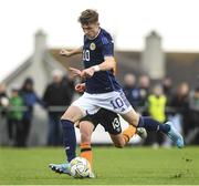 4 November 2022; Jack Fletcher of Scotland during the Victory Shield match between Republic of Ireland and Scotland at Tramore AFC in Tramore, Waterford. Photo by Matt Browne/Sportsfile