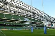5 November 2022; A general view of the Aviva Stadium before the Bank of Ireland Nations Series match between Ireland and South Africa in Dublin. Photo by Brendan Moran/Sportsfile