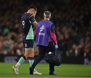 5 November 2022; Conor Murray of Ireland, who was playing in his 100th game, leaves the field during the Bank of Ireland Nations Series match between Ireland and South Africa at the Aviva Stadium in Dublin. Photo by Brendan Moran/Sportsfile