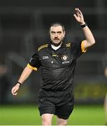 5 November 2022; Referee Noel Mooney during the AIB Ulster GAA Football Senior Club Championship Round 1 match between Crossmaglen Rangers and Ballybay Pearse Brothers at Athletic Grounds in Armagh. Photo by Oliver McVeigh/Sportsfile