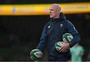 5 November 2022; Ireland forwards coach Paul O'Connell before the Bank of Ireland Nations Series match between Ireland and South Africa at the Aviva Stadium in Dublin. Photo by Seb Daly/Sportsfile