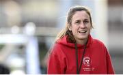 6 November 2022; Heather O'Reilly of Shelbourne before the EVOKE.ie FAI Women's Cup Final match between Shelbourne and Athlone Town at Tallaght Stadium in Dublin. Photo by Stephen McCarthy/Sportsfile