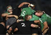 4 November 2022; Both sides contest a maul during the match between Ireland A and New Zealand All Blacks XV at RDS Arena in Dublin. Photo by David Fitzgerald/Sportsfile