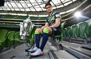 8 November 2022; Derry City goalkeeper Brian Maher during the Extra.ie FAI Cup Final Media Day at the Aviva Stadium in Dublin. Photo by Ben McShane/Sportsfile