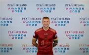 9 November 2022; PFA Ireland First Division Player of the Year Award nominee Stephen Walsh, Galway United, at the launch of the PFA Ireland Awards 2022 at the Marker Hotel in Dublin. Photo by Stephen McCarthy/Sportsfile