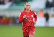 6 November 2022; Megan Smyth-Lynch of Shelbourne during the EVOKE.ie FAI Women's Cup Final match between Shelbourne and Athlone Town at Tallaght Stadium in Dublin. Photo by Stephen McCarthy/Sportsfile