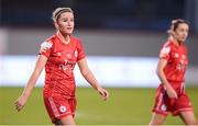 6 November 2022; Jessie Stapleton of Shelbourne during the EVOKE.ie FAI Women's Cup Final match between Shelbourne and Athlone Town at Tallaght Stadium in Dublin. Photo by Stephen McCarthy/Sportsfile