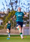 9 November 2022; Jamie Finn during a Republic of Ireland Women training session at Dama de Noche Football Center in Marbella, Spain. Photo by Andres Gongora/Sportsfile