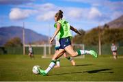 9 November 2022; Katie McCabe during a Republic of Ireland Women training session at Dama de Noche Football Center in Marbella, Spain. Photo by Andres Gongora/Sportsfile
