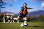 9 November 2022; Ciara Grant during a Republic of Ireland Women training session at Dama de Noche Football Center in Marbella, Spain. Photo by Andres Gongora/Sportsfile