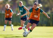 9 November 2022; Erin McLaughlin during a Republic of Ireland Women training session at Dama de Noche Football Center in Marbella, Spain. Photo by Andres Gongora/Sportsfile