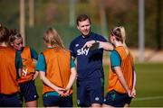 9 November 2022; Assistant manager Tom Elms during a Republic of Ireland Women training session at Dama de Noche Football Center in Marbella, Spain. Photo by Andres Gongora/Sportsfile