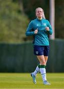 9 November 2022; Lily Agg during a Republic of Ireland Women training session at Dama de Noche Football Center in Marbella, Spain. Photo by Andres Gongora/Sportsfile