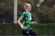 9 November 2022; Goalkeeper Katie Keane during a Republic of Ireland Women training session at Dama de Noche Football Center in Marbella, Spain. Photo by Andres Gongora/Sportsfile