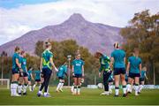 9 November 2022; A general view during a Republic of Ireland Women training session at Dama de Noche Football Center in Marbella, Spain. Photo by Andres Gongora/Sportsfile