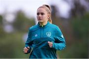 9 November 2022; Izzy Atkinson during a Republic of Ireland Women training session at Dama de Noche Football Center in Marbella, Spain. Photo by Andres Gongora/Sportsfile