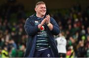 5 November 2022; Tadhg Furlong of Ireland after the Bank of Ireland Nations Series match between Ireland and South Africa at the Aviva Stadium in Dublin. Photo by Brendan Moran/Sportsfile