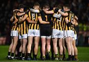 5 November 2022; The Crossmaglen team huddle before  the AIB Ulster GAA Football Senior Club Championship Round 1 match between Crossmaglen Rangers and Ballybay Pearse Brothers at Athletic Grounds in Armagh. Photo by Oliver McVeigh/Sportsfile