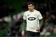 5 November 2022; South Africa assistant coach Felix Jones before the Bank of Ireland Nations Series match between Ireland and South Africa at the Aviva Stadium in Dublin. Photo by Ramsey Cardy/Sportsfile