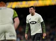 5 November 2022; South Africa assistant coach Felix Jones before the Bank of Ireland Nations Series match between Ireland and South Africa at the Aviva Stadium in Dublin. Photo by Ramsey Cardy/Sportsfile