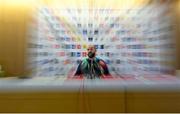 10 November 2022; Head coach Andy Farrell during Ireland rugby media conference at Aviva Stadium in Dublin. Photo by Brendan Moran/Sportsfile